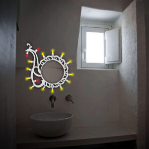 Luminaria Gallo Pugliese con specchio - EgVisualShop.it