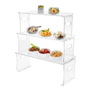 Alzata per Finger Food e Aperitivi - 3 Ripiani