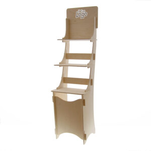 Scaffale in Legno 3 Ripiani