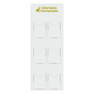 Espositore Porta Schedine - 6 tasche - EgVisualShop.it