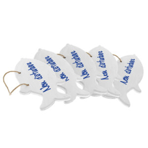 Segnaporta - Forma Pesce - Kit da 5 pz - EgVisualShop.it