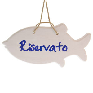 Segnaporta - Forma Pesce - Kit da 5 pz - EgVisualShop.it