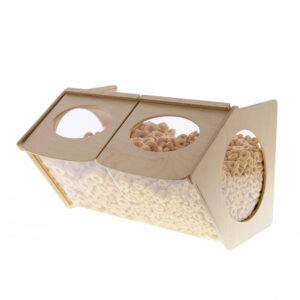 Contenitore per Alimenti Sfusi a 2 scomparti