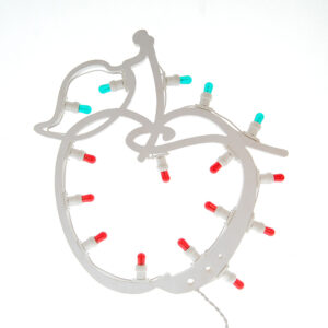 Luminaria Mela da Parete - EgVisualShop.it