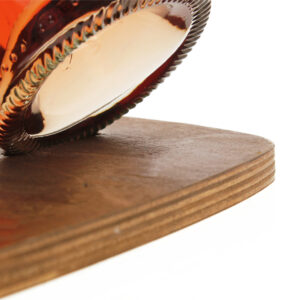Portabottiglie da Banco in Legno - Dettaglio - EgVisualShop.it