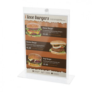 Porta-avvisi A4 da Tavolo