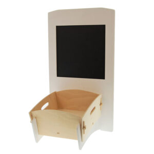 Espositore con Cassetta e Lavagna - EgVisualShop.it