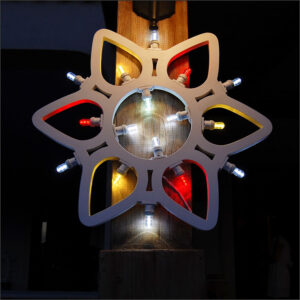 Luminaria Fiore da Parete - EgVisualShop.it