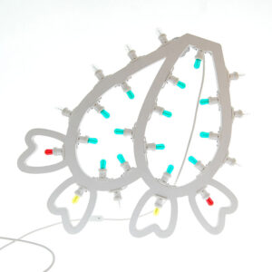 Luminaria Fico d'india da Parete 35 cm - EgVisualShop.it