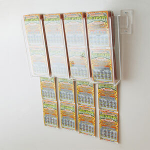 Espositore Gratta e Vinci con Fascia - Kit 4 pz - EgVisualShop.it