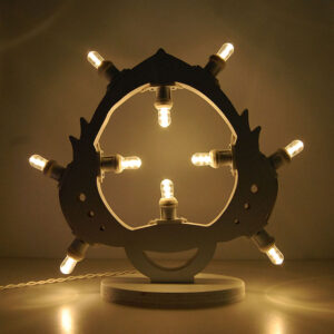 Luminaria Pumo da Tavolo 40 cm - EgVisualShop.it