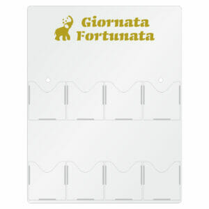 Espositore Gratta e Vinci a 8 tasche verticali - EgVisualShop.it