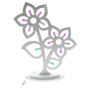 Luminaria Rosa Alpina da Tavolo - EgVisualShop.it