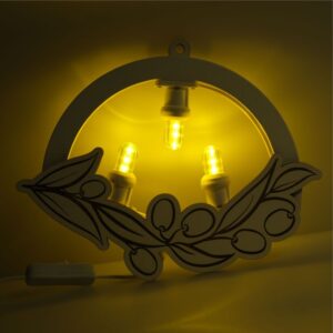 Luminaria Deco Ulivo _ 3 da Parete