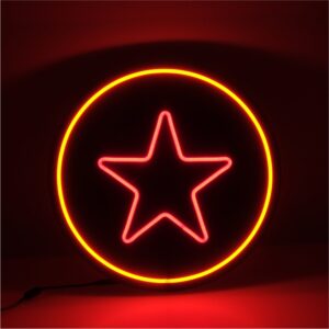 insegna neon led sfera dragon ball