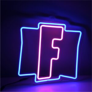 insegna neon led fortnite