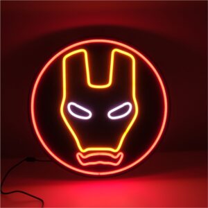 insegna neon led avengers ironman
